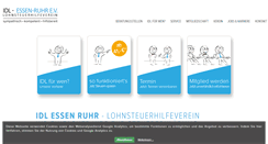 Desktop Screenshot of idl-ruhr.de